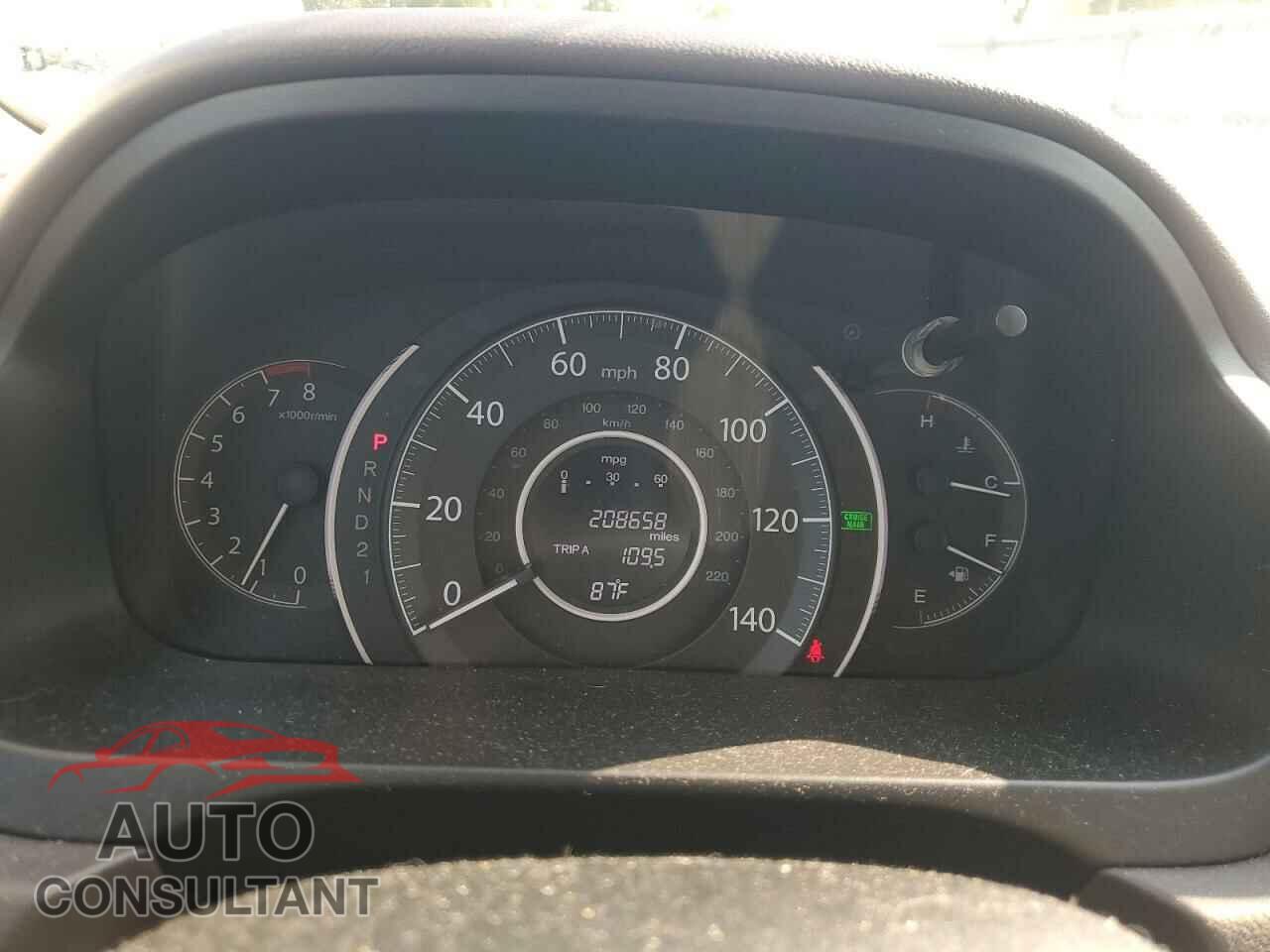 HONDA CRV 2012 - 2HKRM4H78CH612331