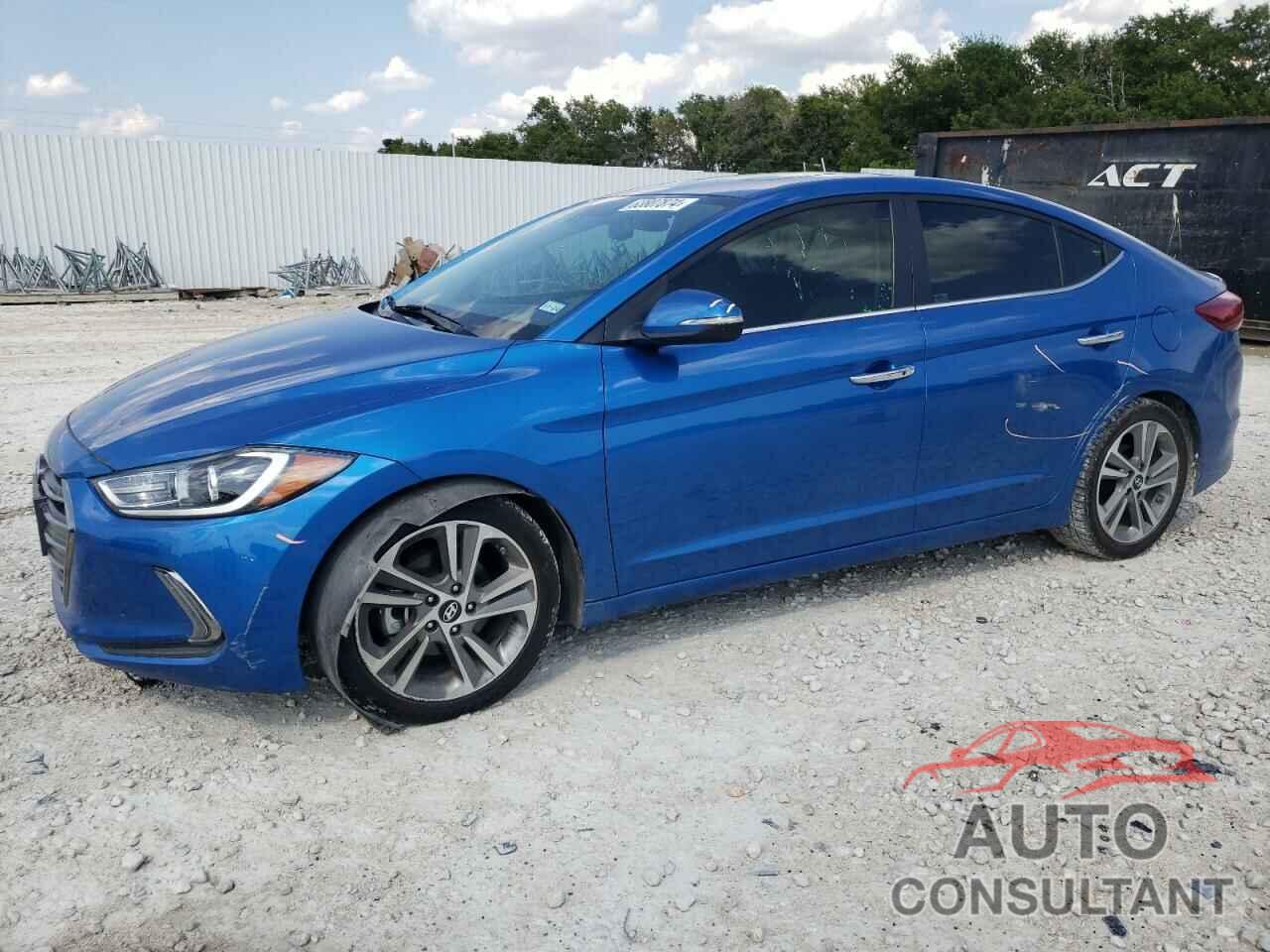 HYUNDAI ELANTRA 2017 - 5NPD84LF7HH047705