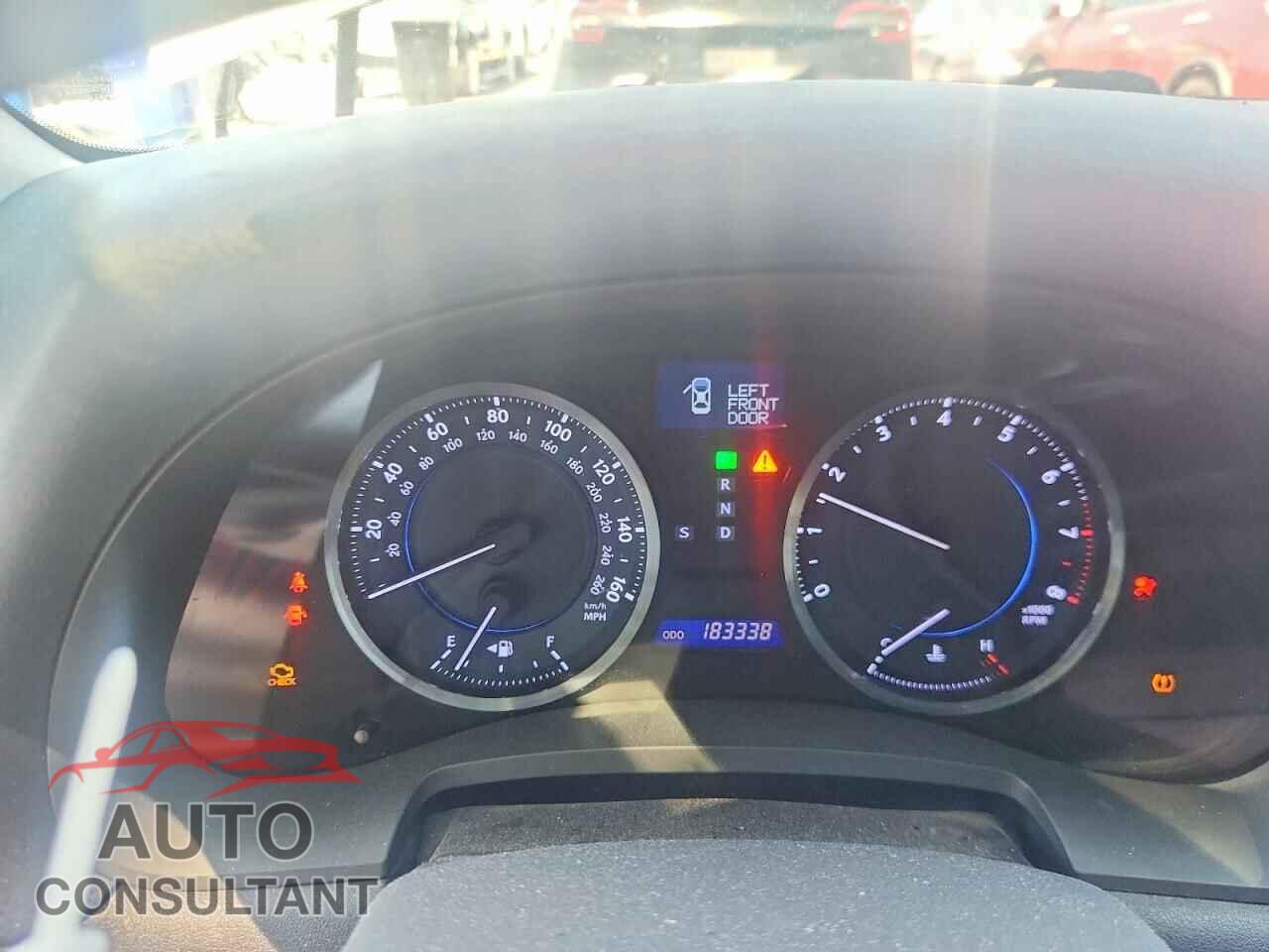 LEXUS IS 2012 - JTHCF5C20C5054796