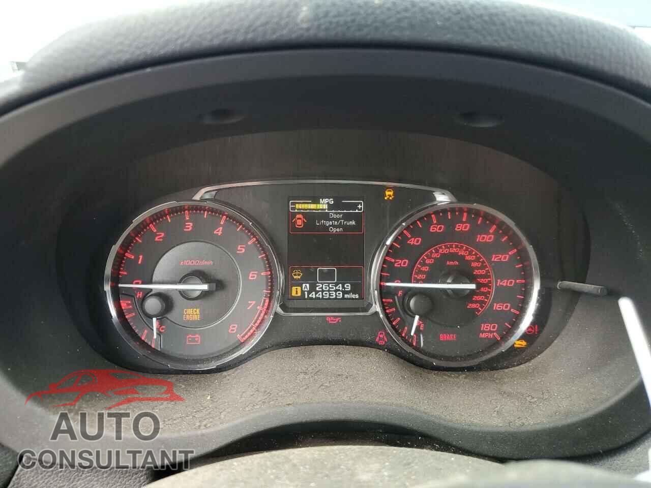 SUBARU WRX 2017 - JF1VA1E62H9816596