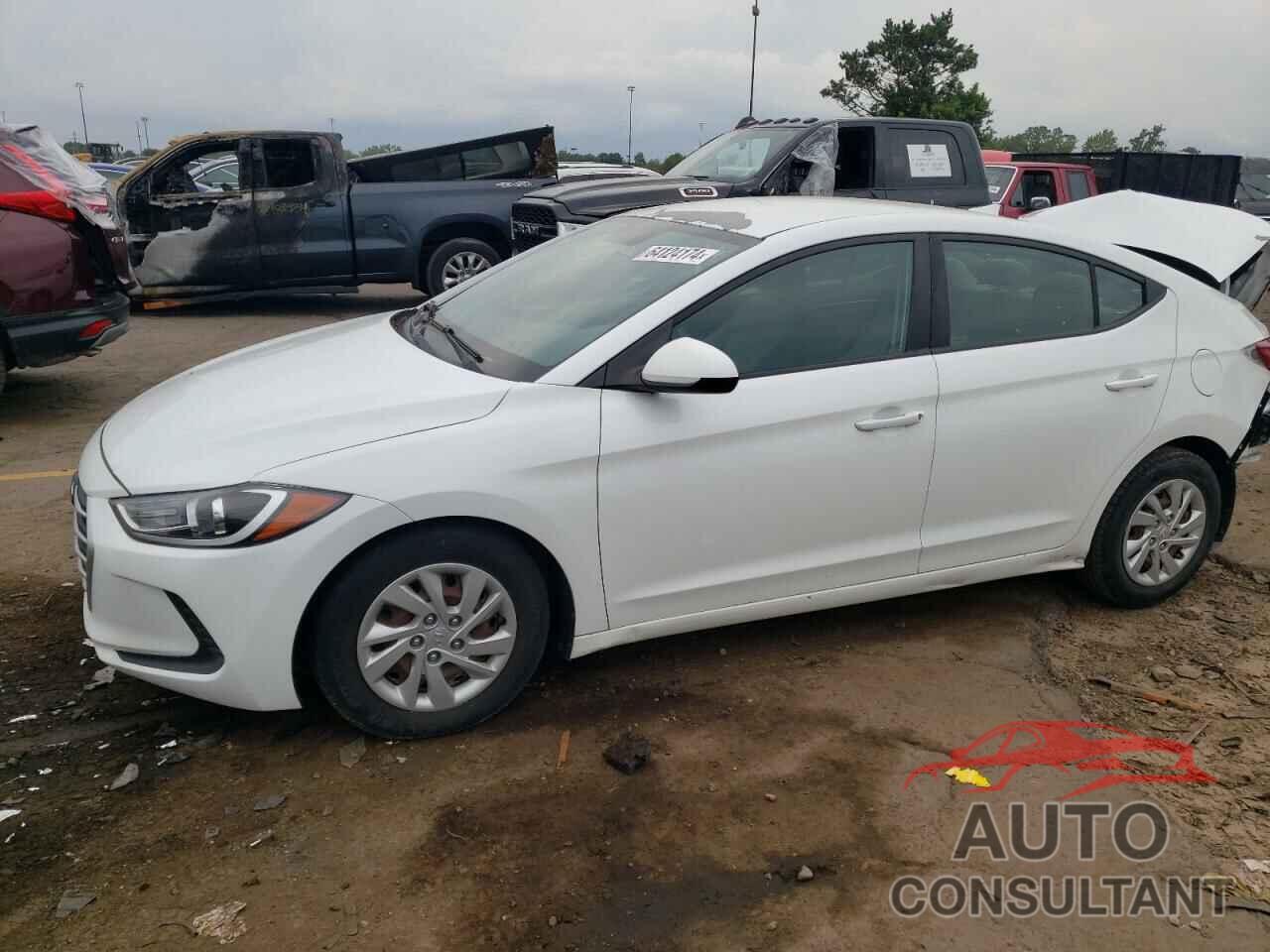 HYUNDAI ELANTRA 2017 - 5NPD74LFXHH102585