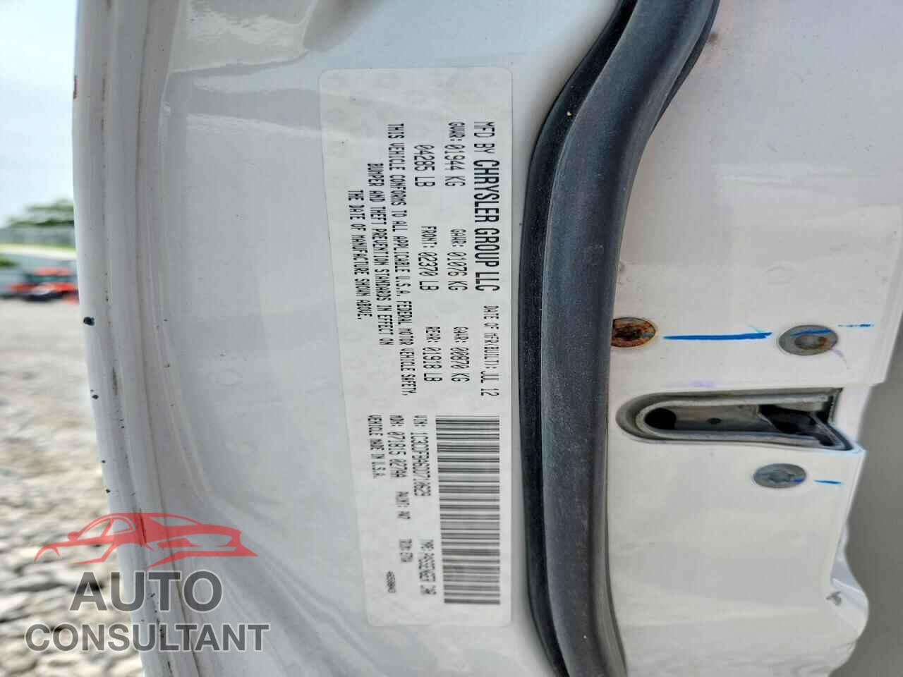 DODGE DART 2013 - 1C3CDFBA6DD710629