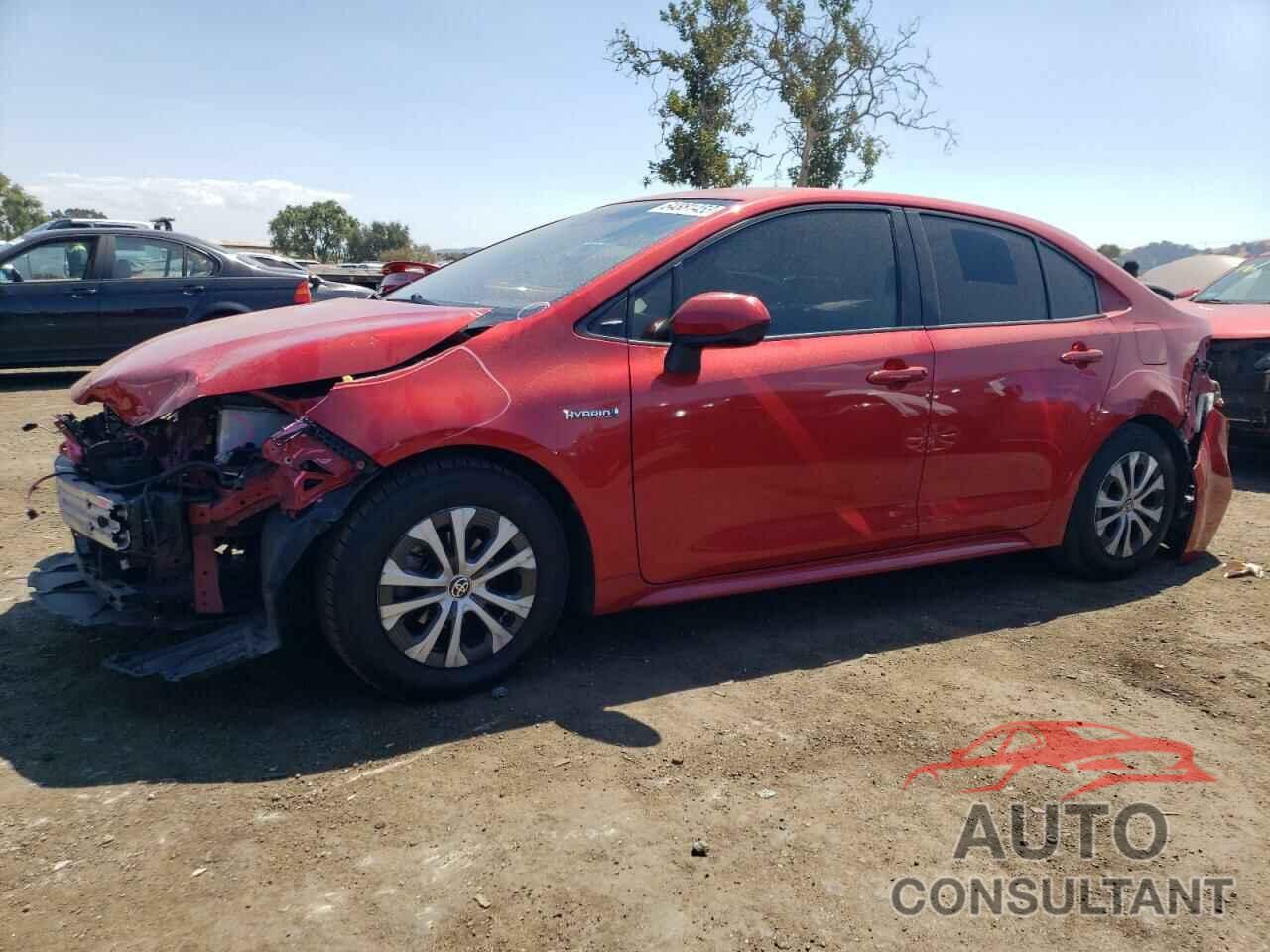 TOYOTA COROLLA 2021 - JTDEAMDE5MJ016372