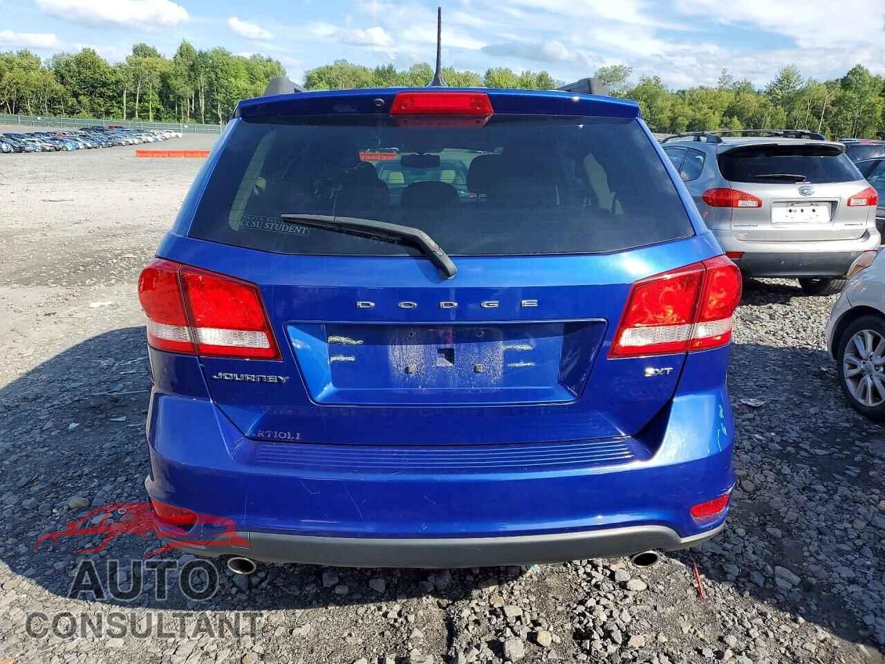 DODGE JOURNEY 2012 - 3C4PDCBG9CT391767