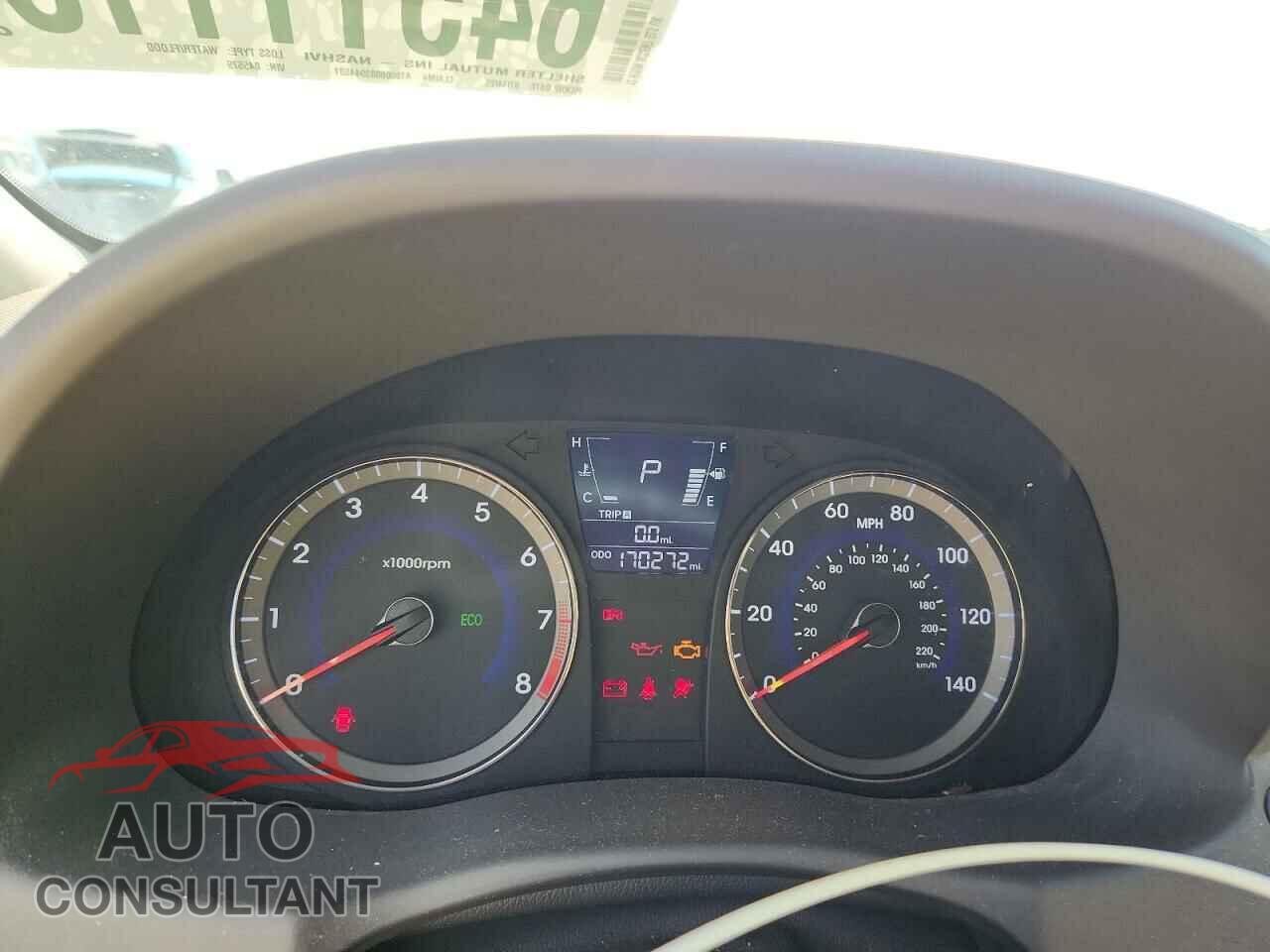 HYUNDAI ACCENT 2012 - KMHCU4AE2CU045579
