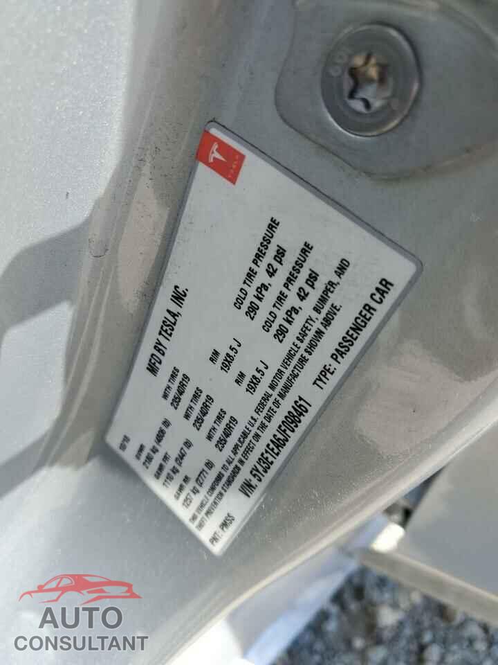 TESLA MODEL 3 2018 - 5YJ3E1EA6JF098461