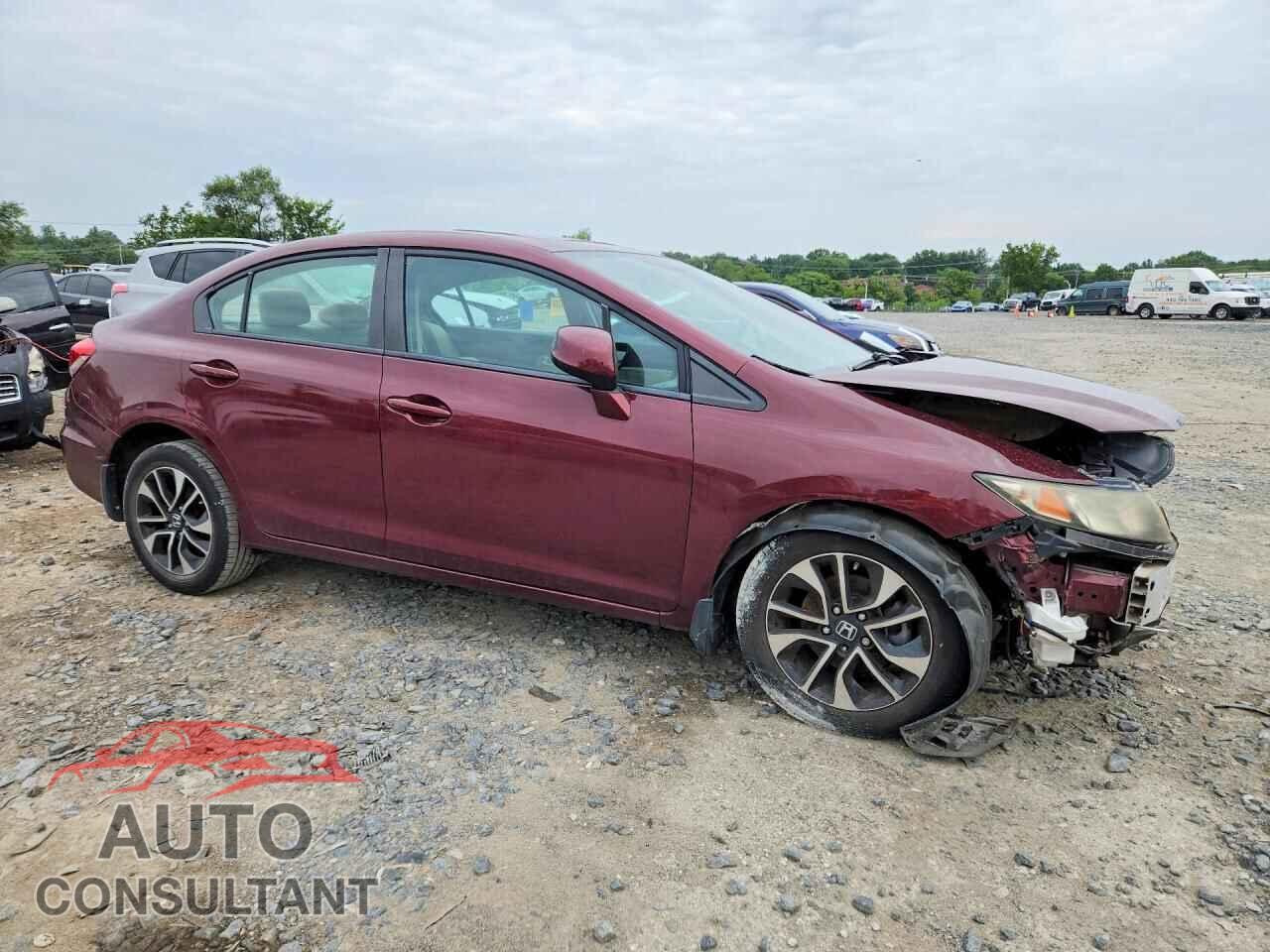 HONDA CIVIC 2013 - 2HGFB2F86DH531123
