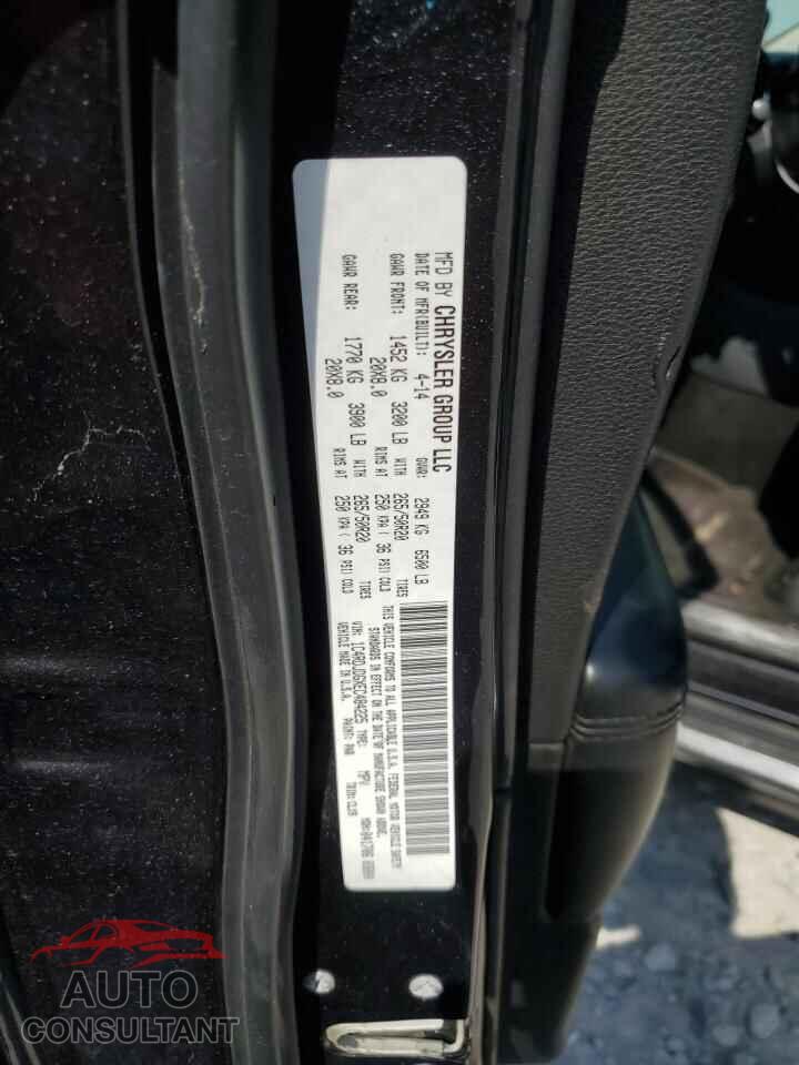 DODGE DURANGO 2014 - 1C4RDJDGXEC484225