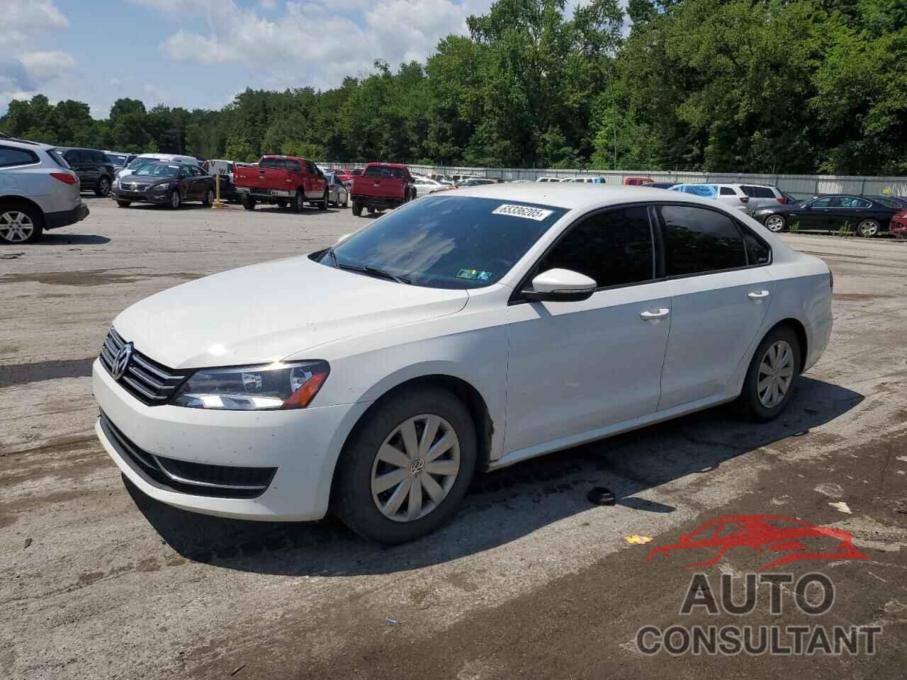 VOLKSWAGEN PASSAT 2012 - 1VWAH7A34CC082507