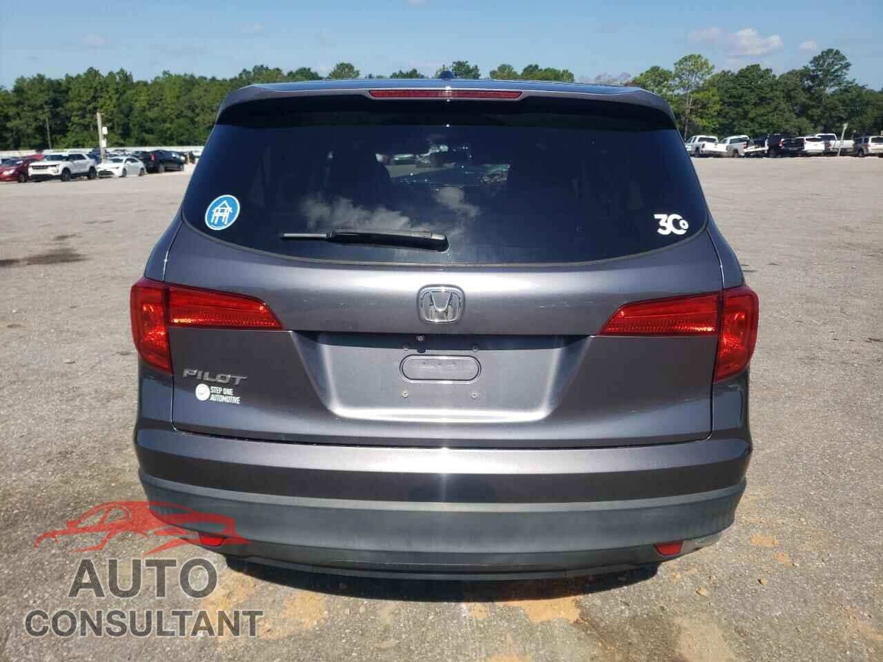 HONDA PILOT 2018 - 5FNYF5H57JB011224