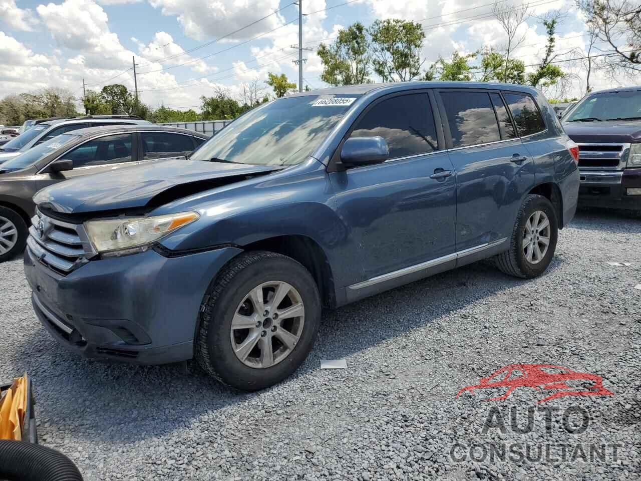 TOYOTA HIGHLANDER 2013 - 5TDZK3EH5DS142722