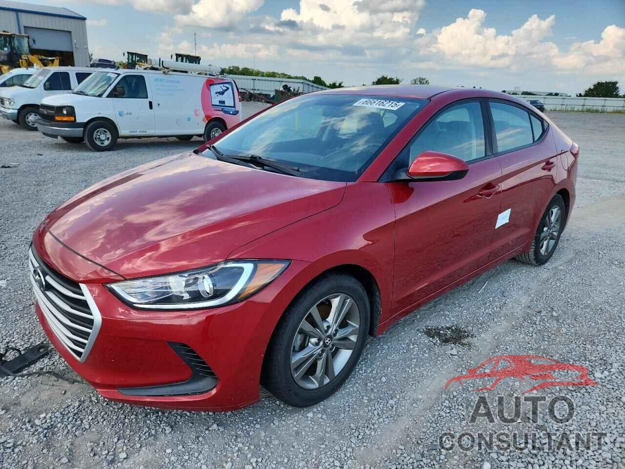HYUNDAI ELANTRA 2018 - 5NPD84LF0JH364019