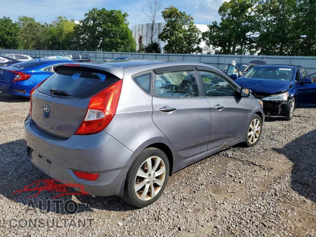 HYUNDAI ACCENT 2014 - KMHCU5AE0EU167656