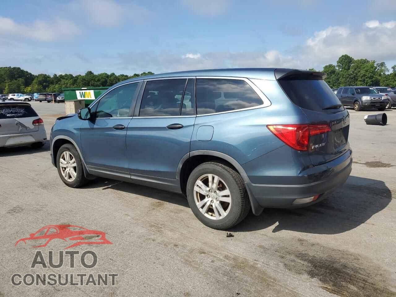HONDA PILOT 2017 - 5FNYF5H10HB035954