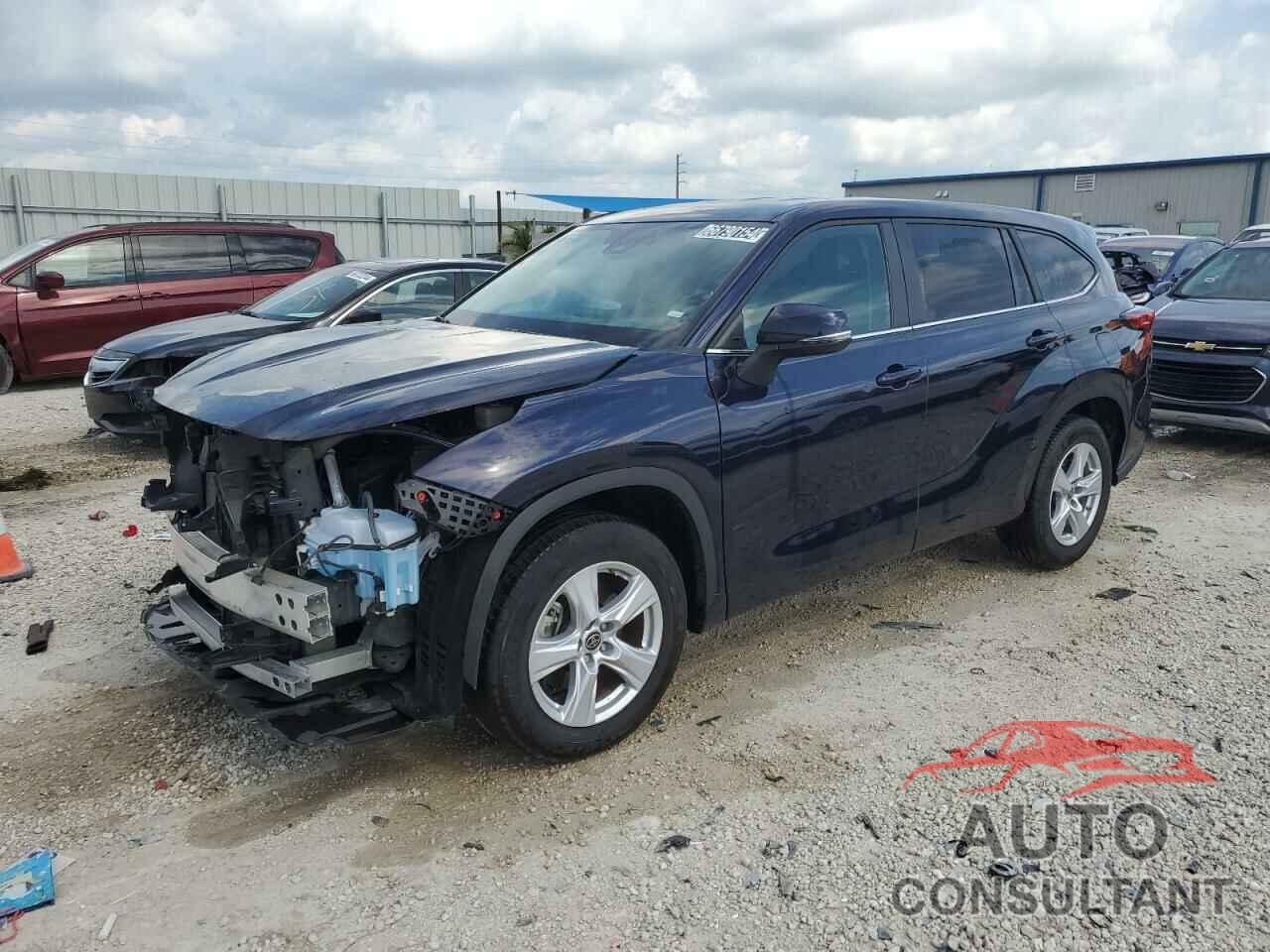 TOYOTA HIGHLANDER 2023 - 5TDKDRAH5PS038854