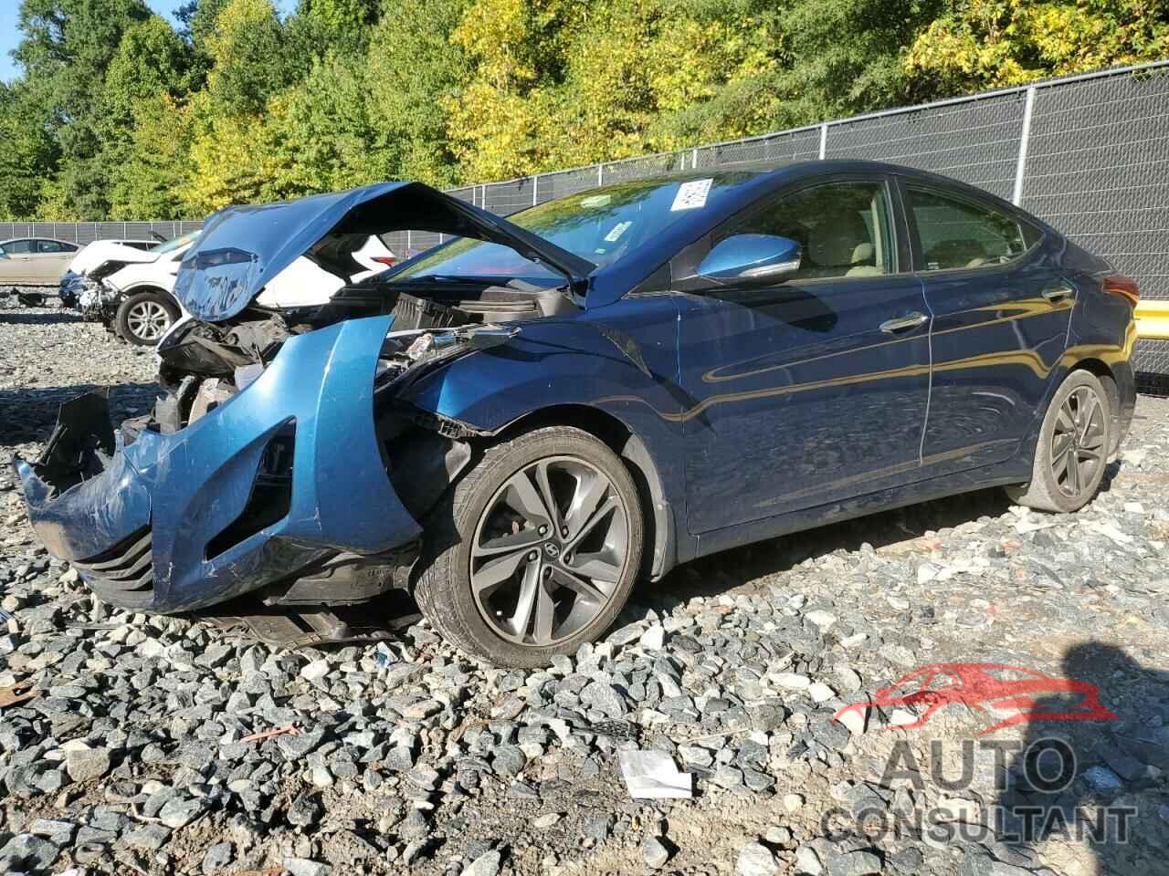 HYUNDAI ELANTRA 2014 - KMHDH4AE2EU094759