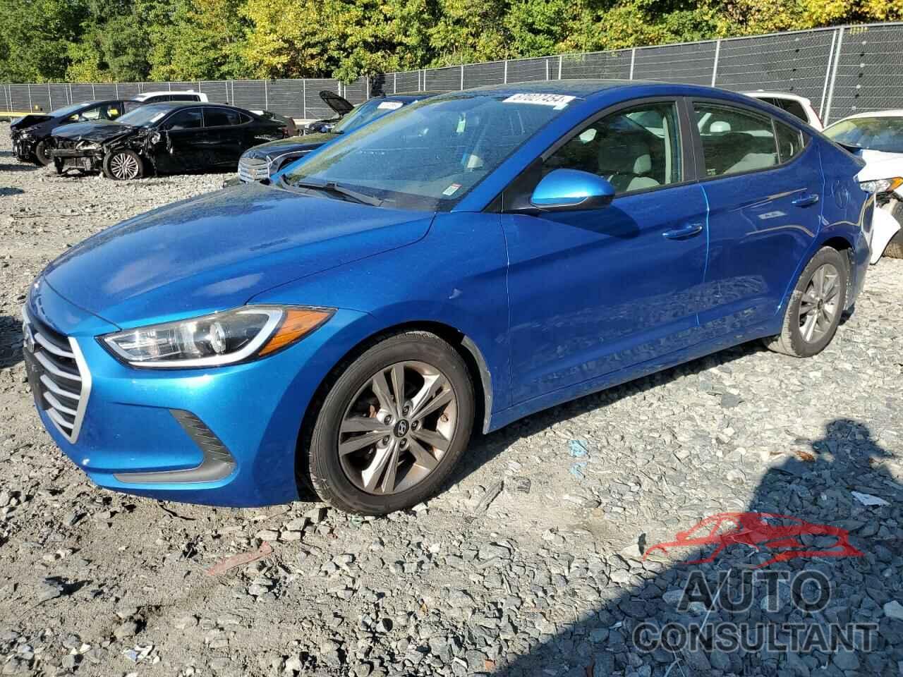 HYUNDAI ELANTRA 2017 - KMHD84LF0HU103288