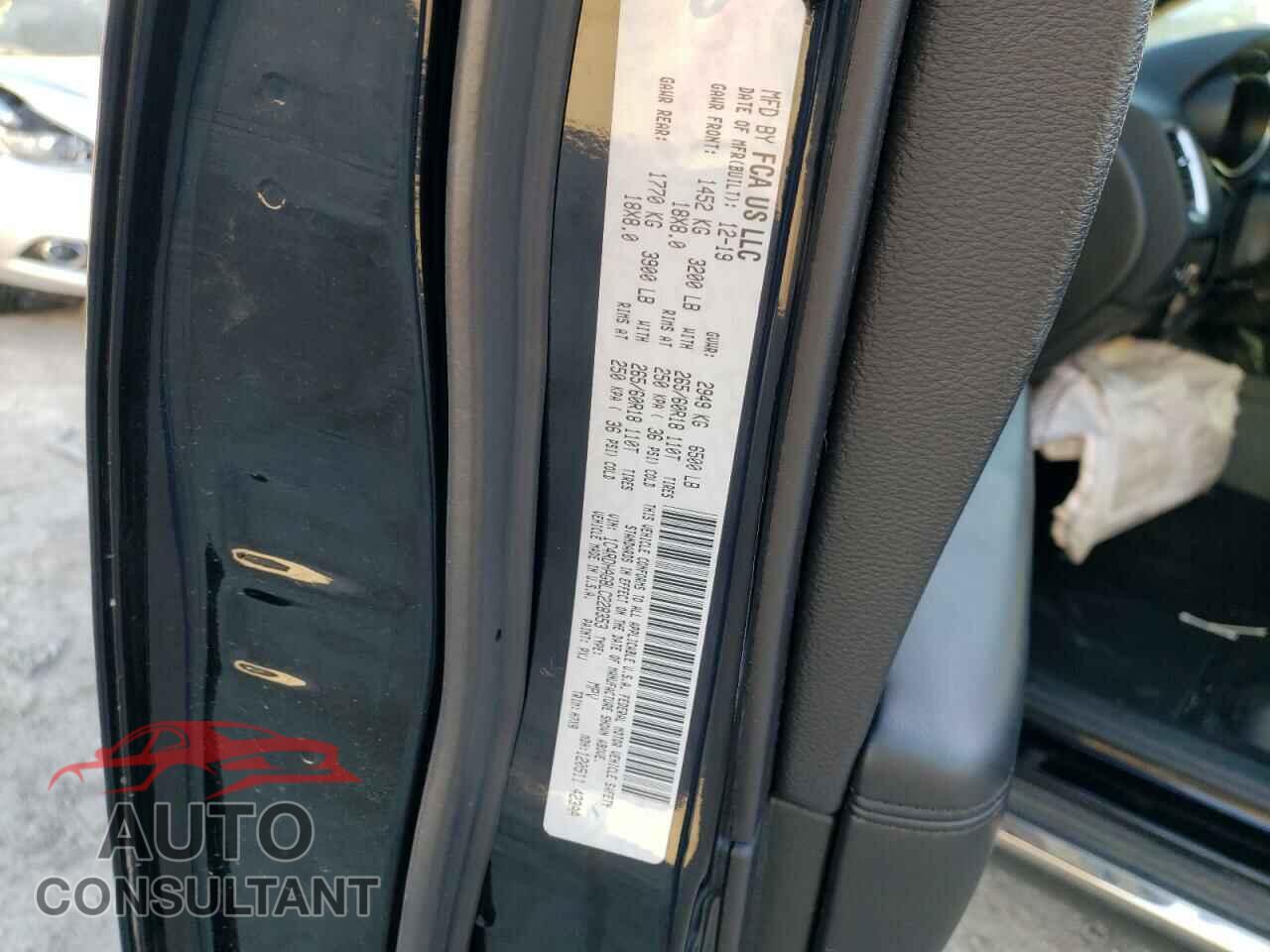 DODGE DURANGO 2020 - 1C4RDHAG8LC228353