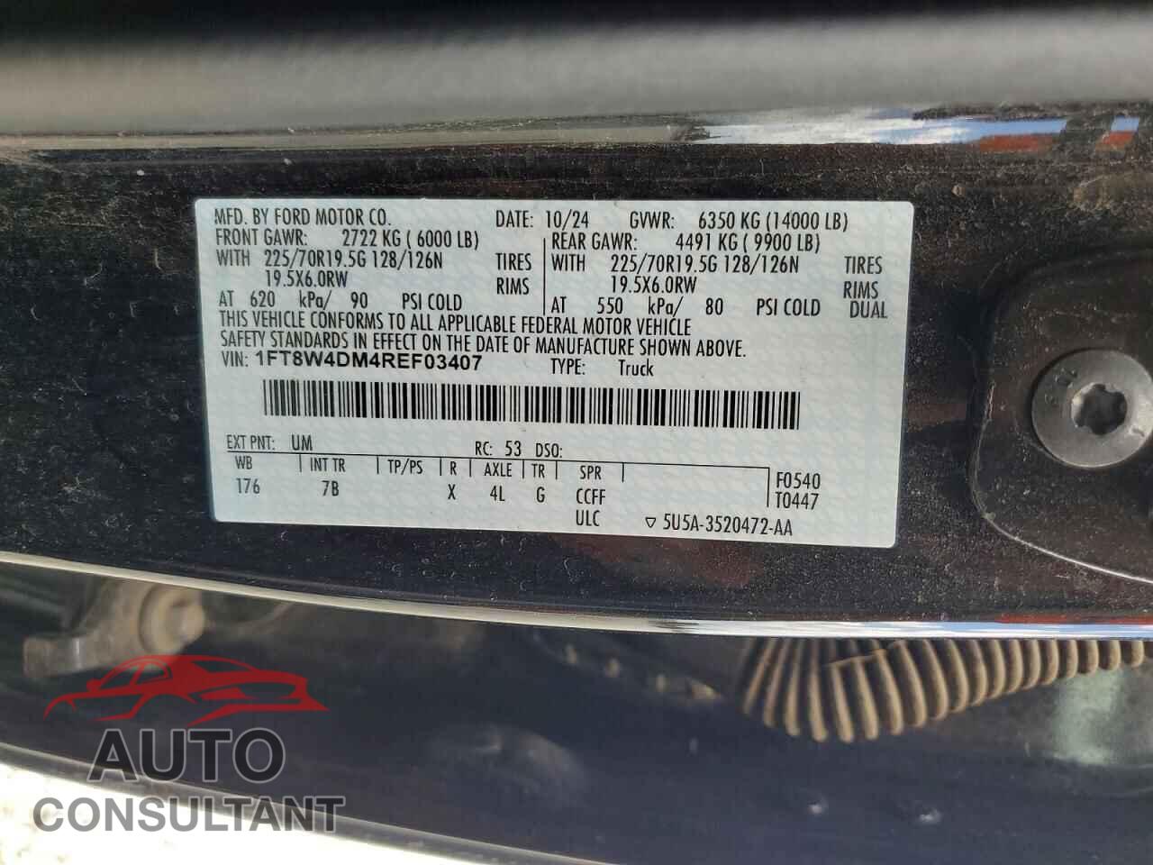 FORD F450 2024 - 1FT8W4DM4REF03407