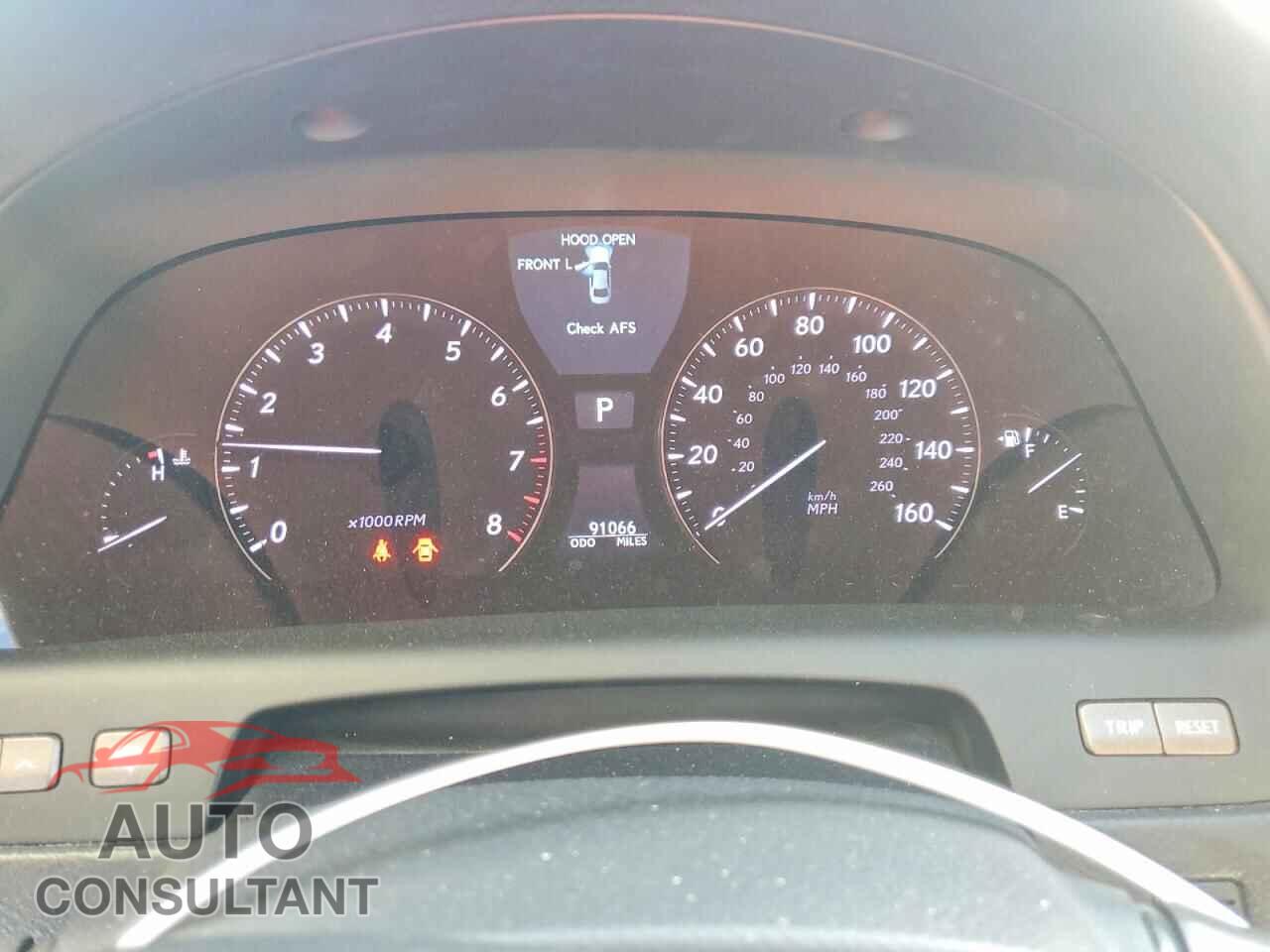 LEXUS LS460 2009 - JTHBL46F495090965