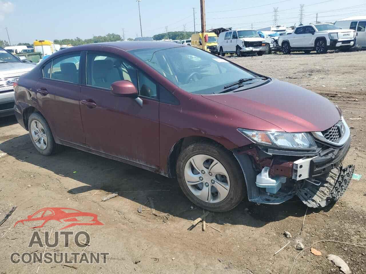 HONDA CIVIC 2013 - 19XFB2F57DE042326