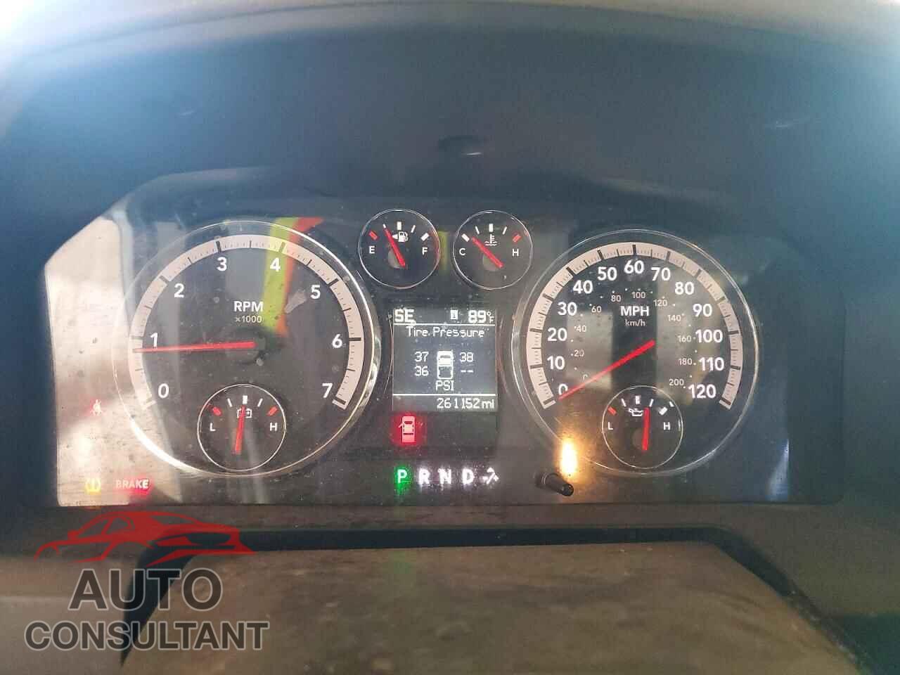 DODGE RAM 1500 2011 - 1D7RB1GP3BS692861