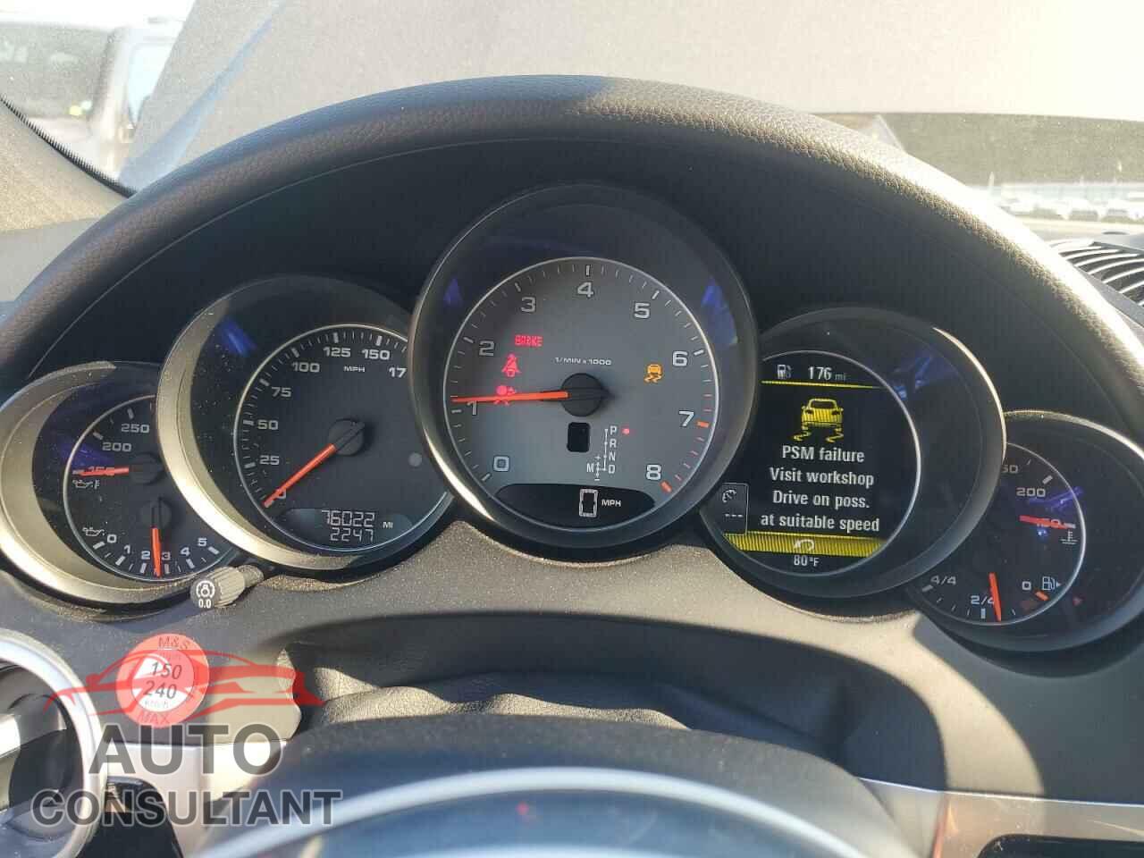 PORSCHE CAYENNE 2017 - WP1AB2A23HLA51446
