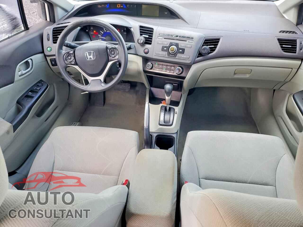 HONDA CIVIC 2012 - 19XFB2F59CE087038