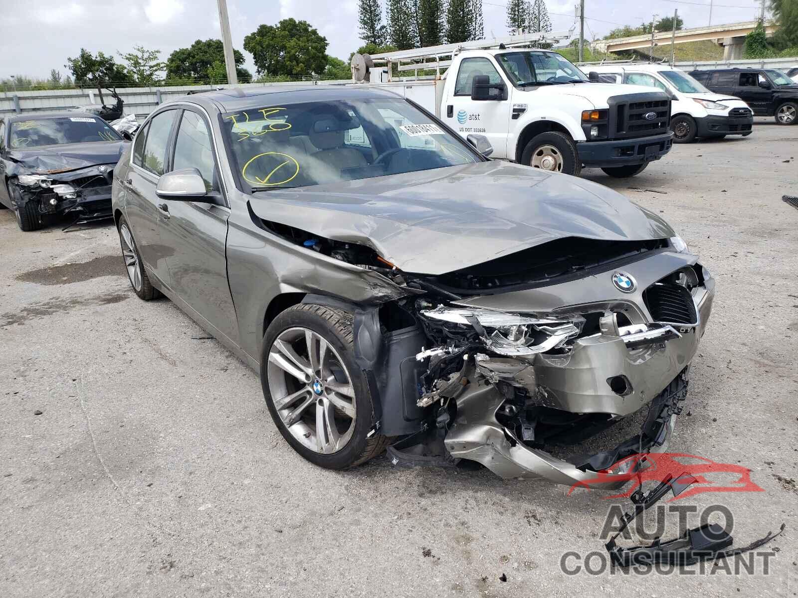 BMW 3 SERIES 2018 - WBA8B9G57JNV00399