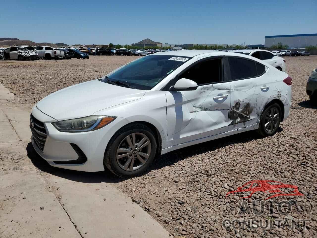 HYUNDAI ELANTRA 2018 - 5NPD84LFXJH366831