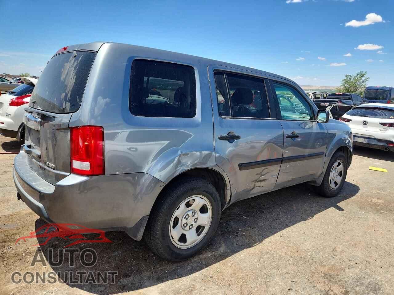 HONDA PILOT 2009 - 5FNYF48259B056609