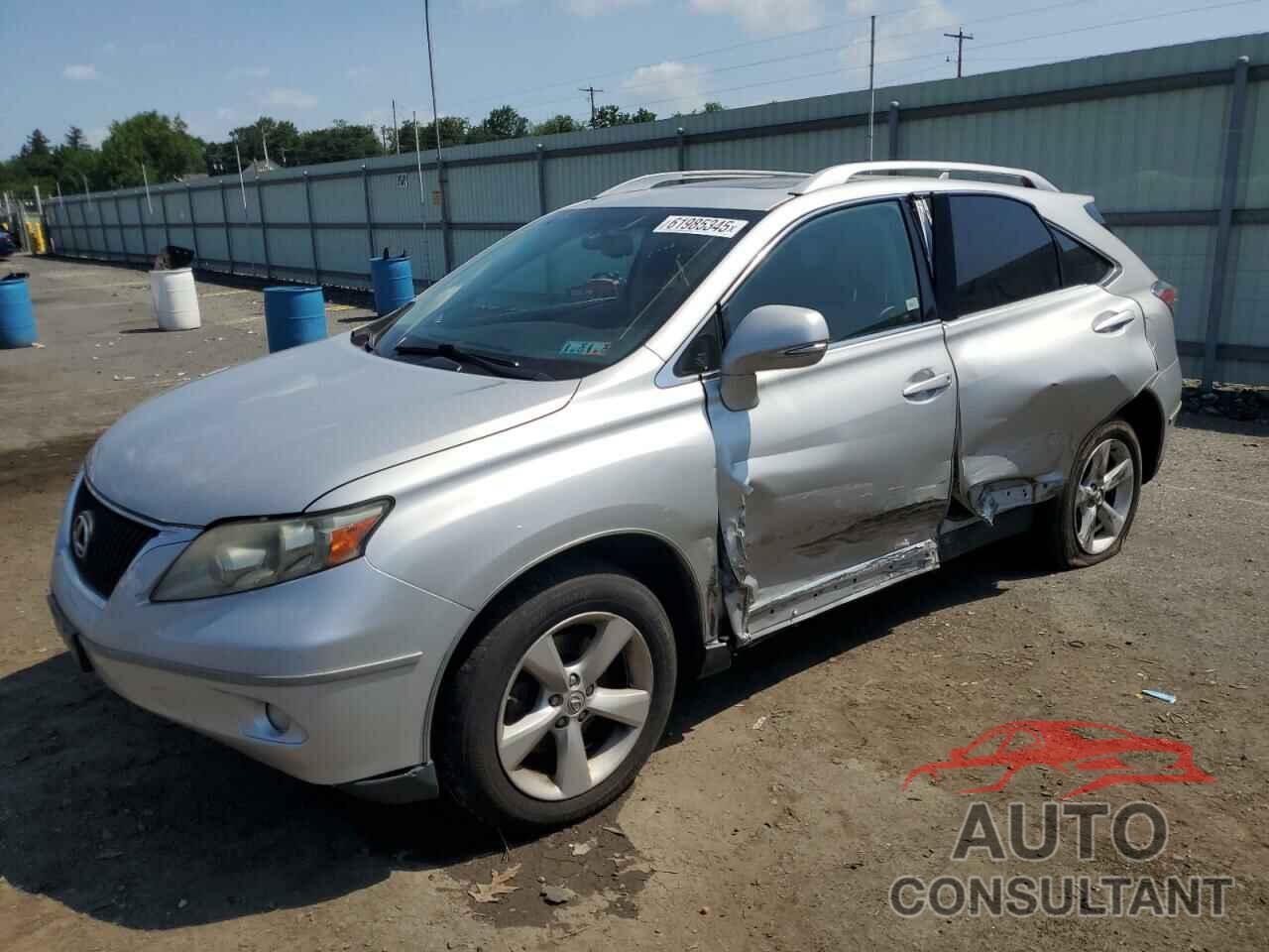 LEXUS RX350 2010 - JTJBK1BAXA2402027