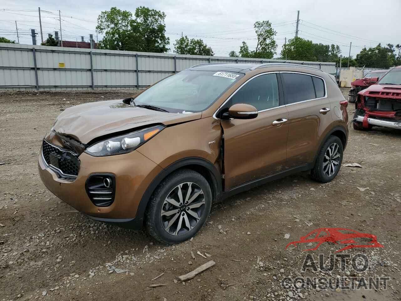 KIA SPORTAGE 2017 - KNDPNCAC7H7125462