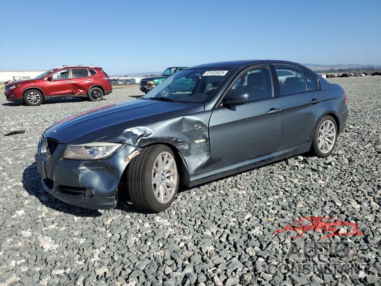 BMW 3 SERIES 2011 - WBAPH5G59BNM73680