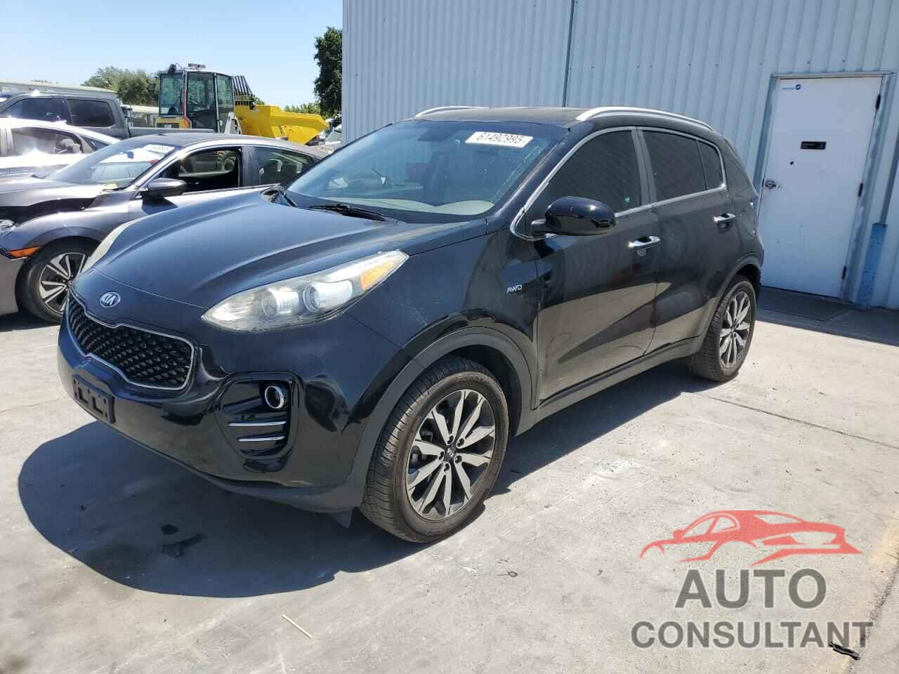 KIA SPORTAGE 2017 - KNDPNCAC2H7225582