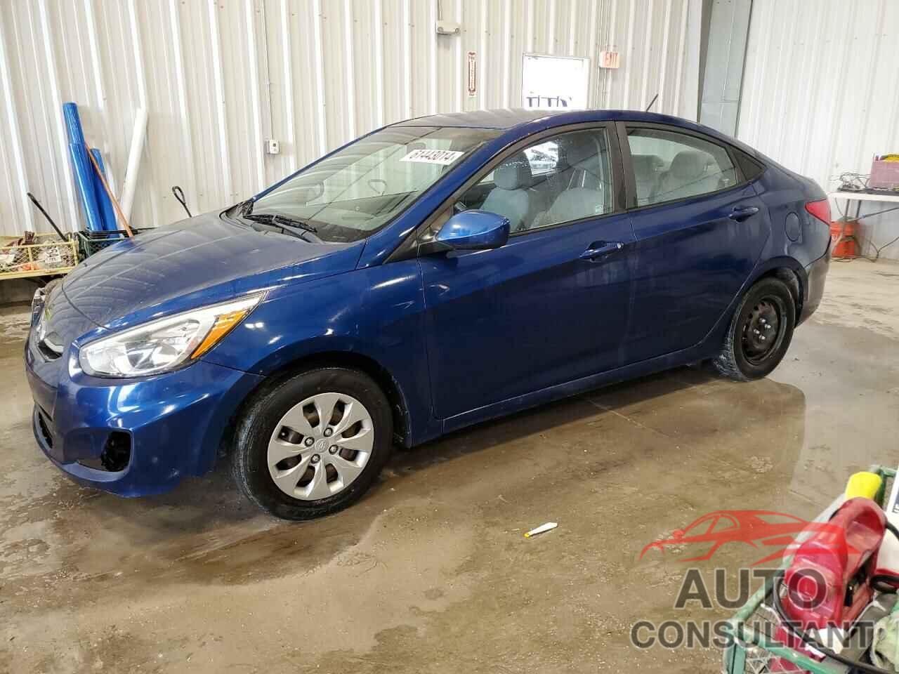 HYUNDAI ACCENT 2017 - KMHCT4AE5HU170117