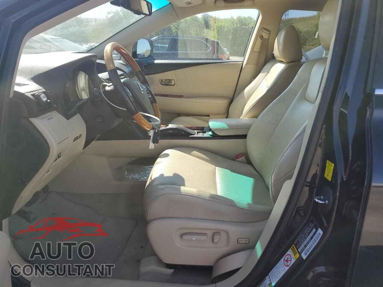 LEXUS RX350 2010 - 2T2BK1BA3AC032605