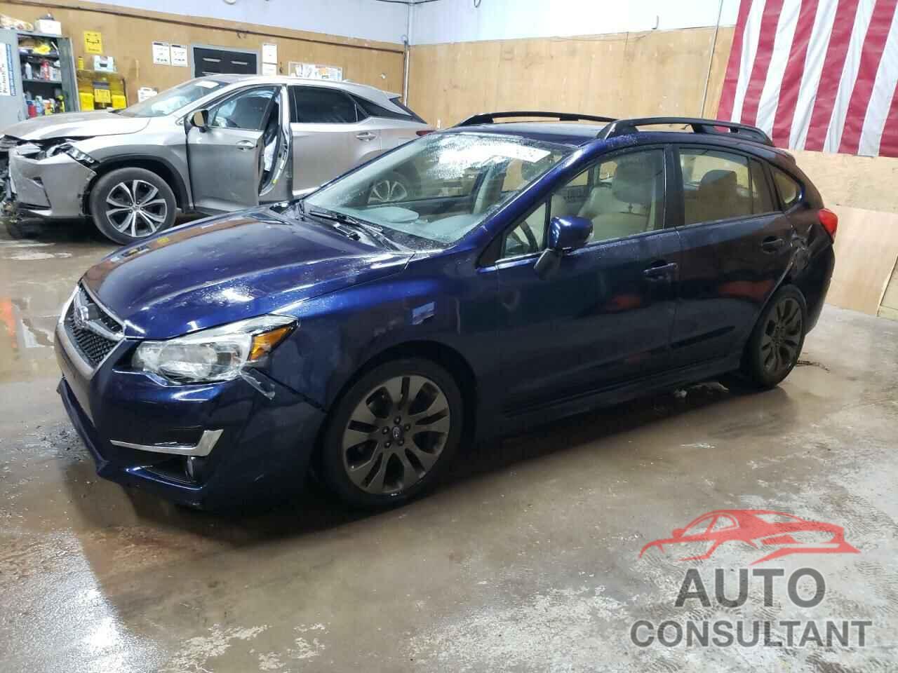 SUBARU IMPREZA 2016 - JF1GPAP65GH286360