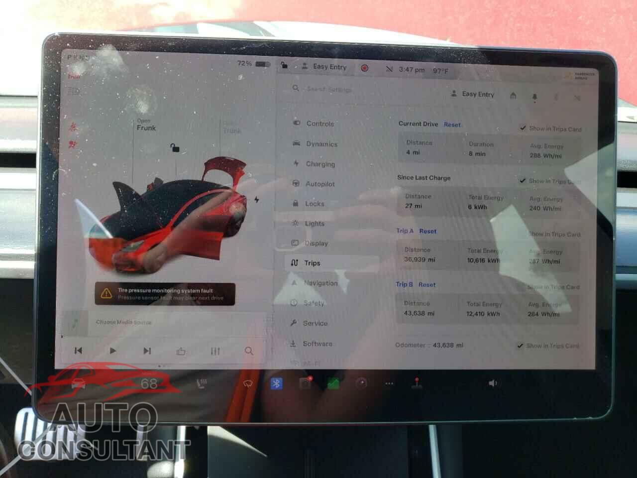 TESLA MODEL 3 2019 - 5YJ3E1EB4KF432822
