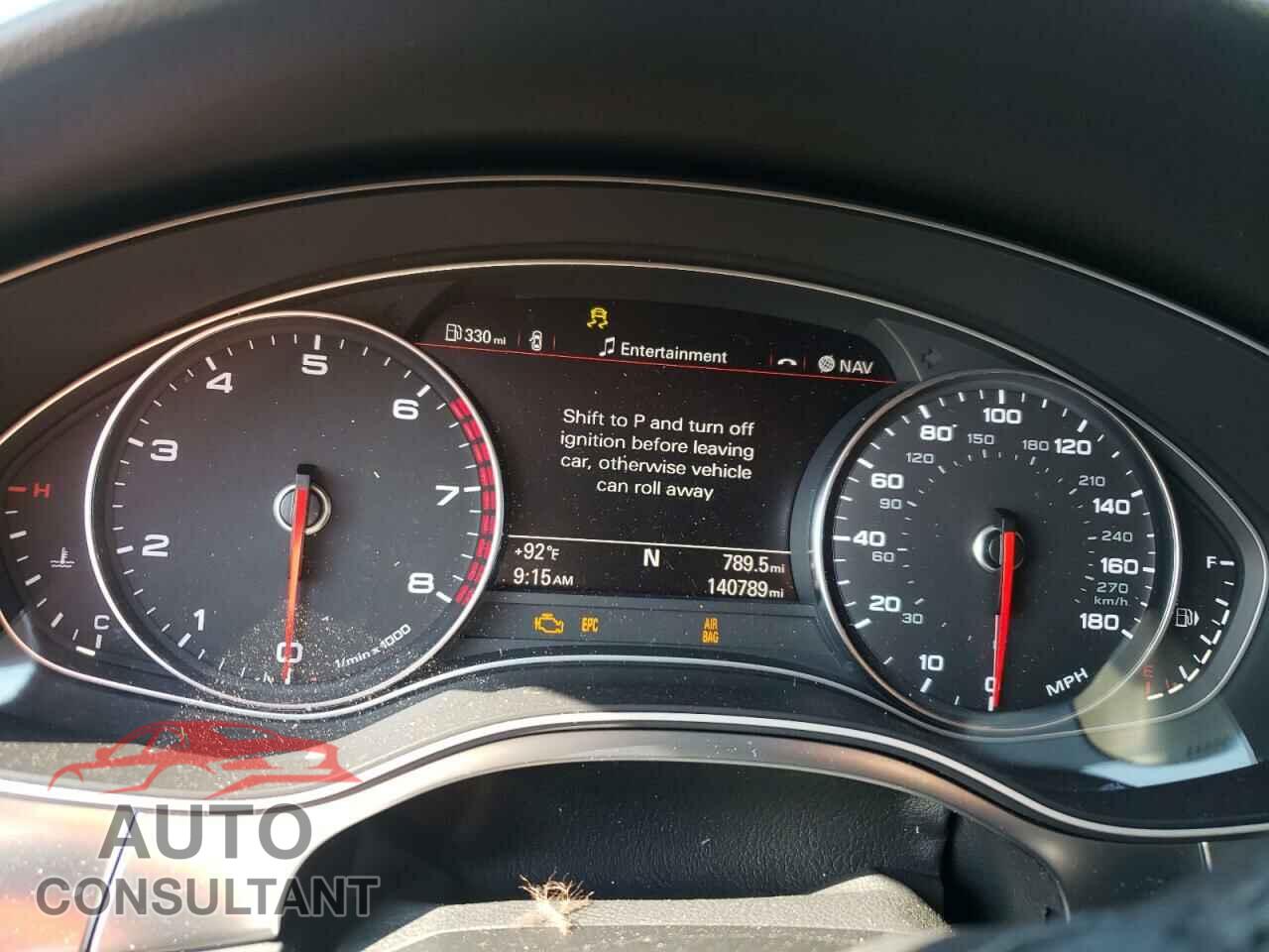 AUDI A6 2014 - WAUGFAFC3EN048152
