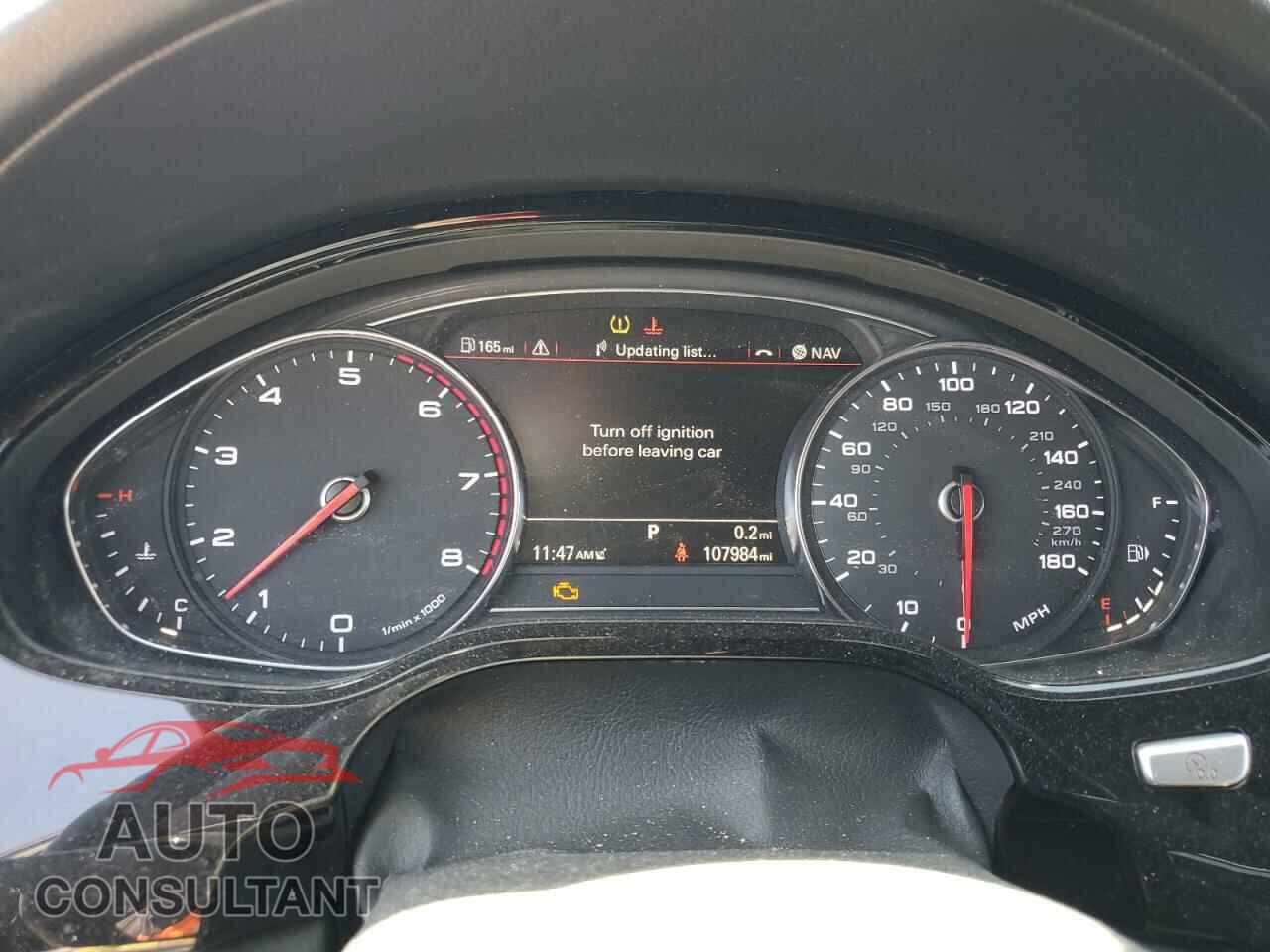 AUDI A8 2013 - WAUR2AFD5DN010742