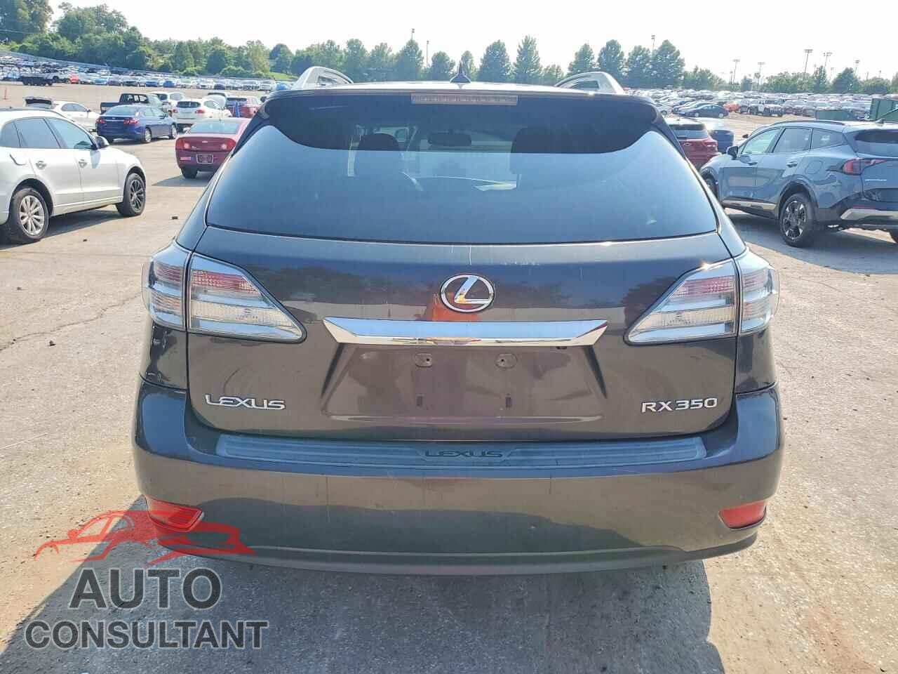 LEXUS RX350 2010 - 2T2BK1BA2AC025709