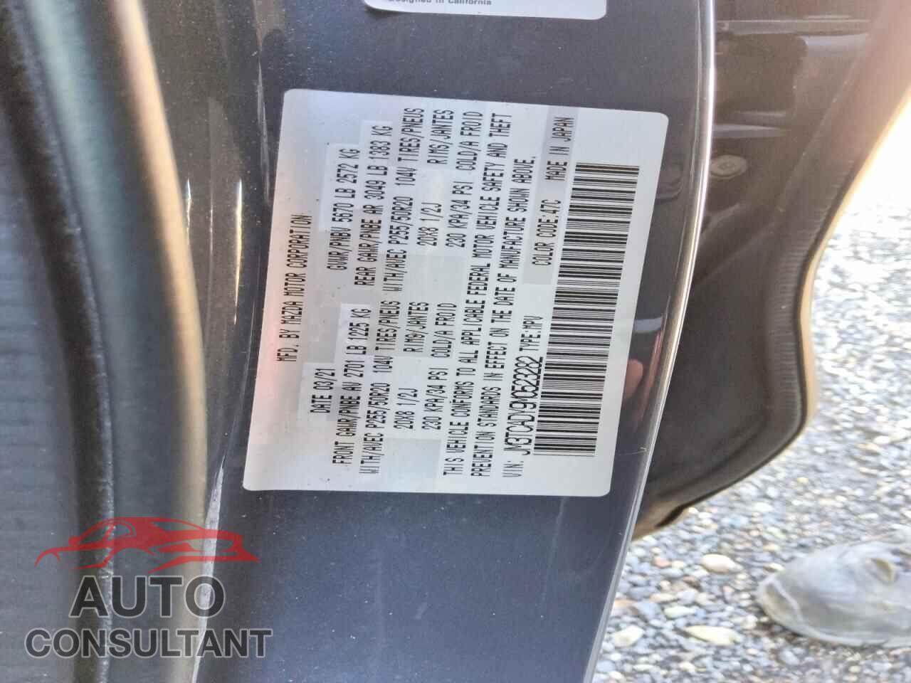 MAZDA CX-9 2021 - JM3TCADY9M0523282