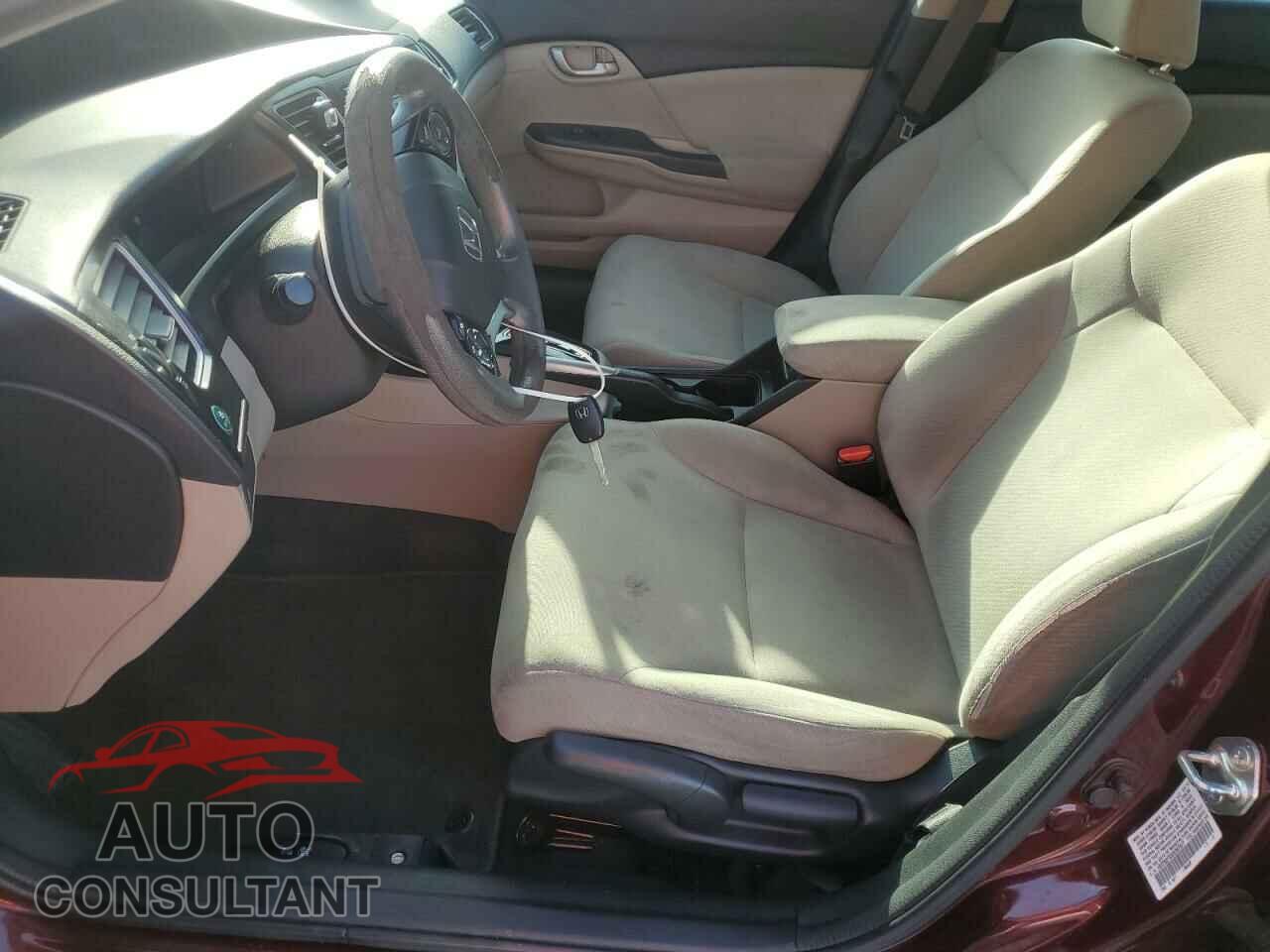 HONDA CIVIC 2013 - 19XFB2F55DE007977