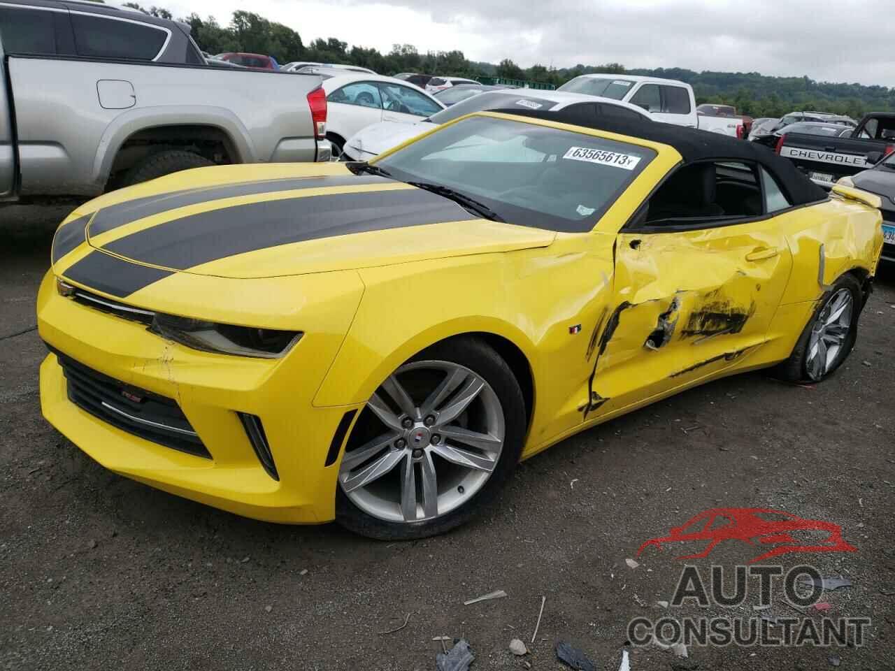 CHEVROLET CAMARO 2017 - 1G1FD3DS1H0102309