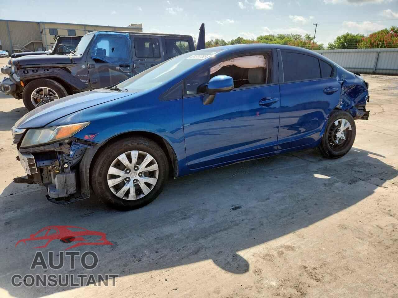 HONDA CIVIC 2012 - 19XFB2F55CE342879