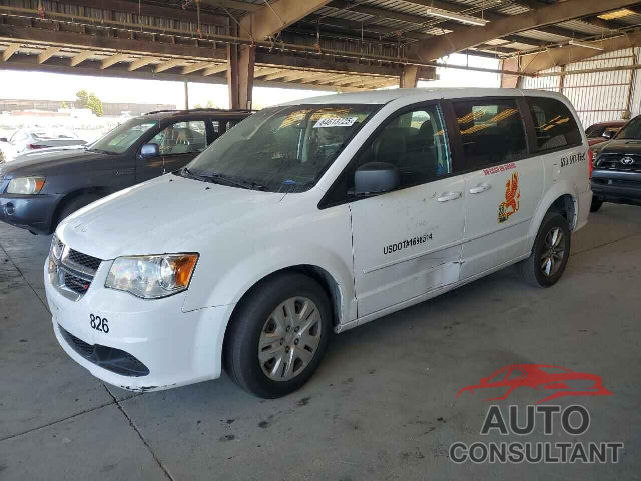 DODGE CARAVAN 2016 - 2C4RDGBG4GR342811
