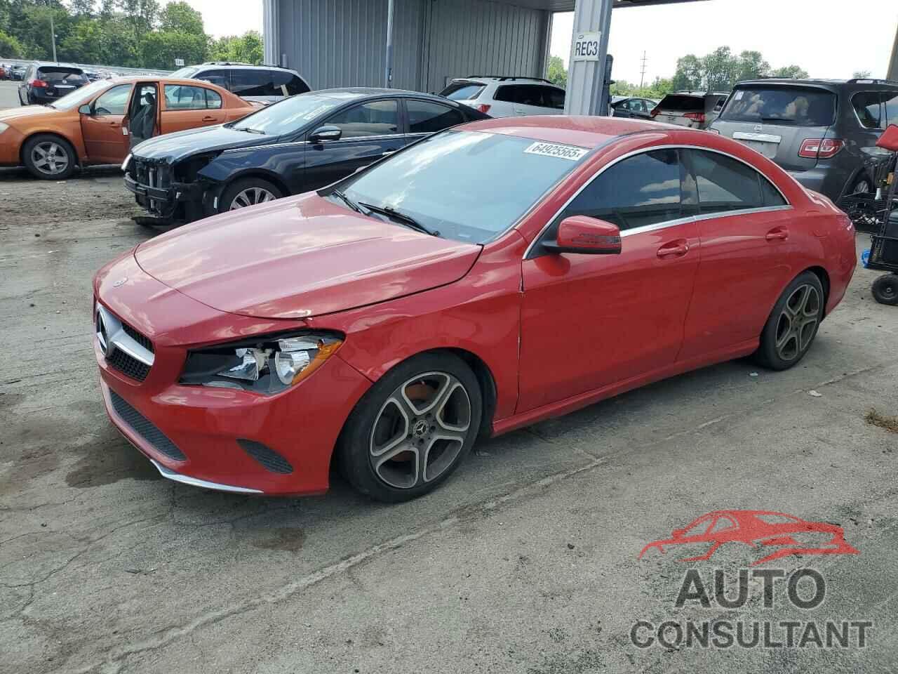 MERCEDES-BENZ CLA-CLASS 2018 - WDDSJ4GB2JN536544