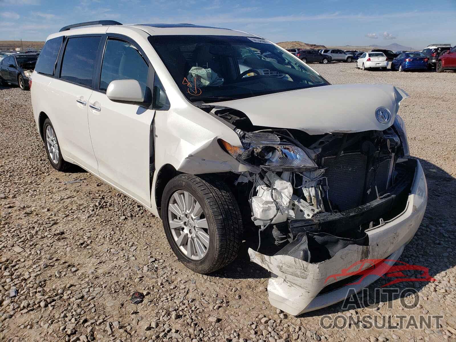 TOYOTA SIENNA 2017 - 5TDDZ3DCXHS149361