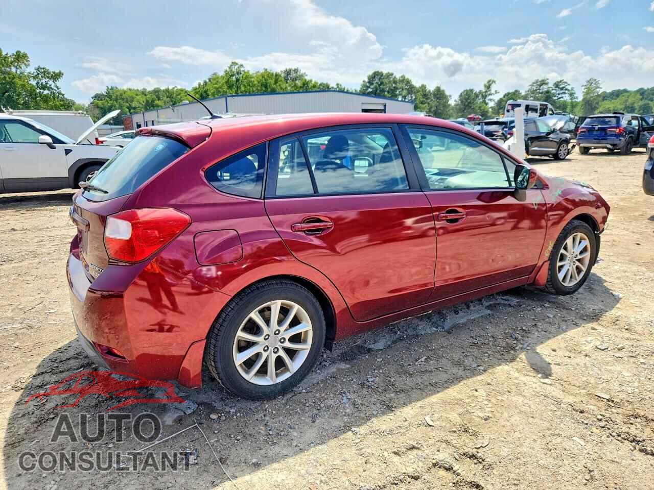 SUBARU IMPREZA 2012 - JF1GPAC69CH218594